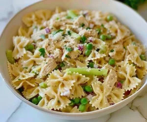 Rotisserie Chicken Pasta Salad 3 Rotisserie chicken pasta salad with fresh veggies and dressing