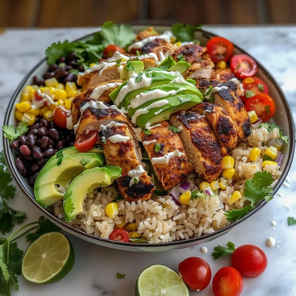 Southwest Chicken Bowls 5 Southwest Chicken Bowls