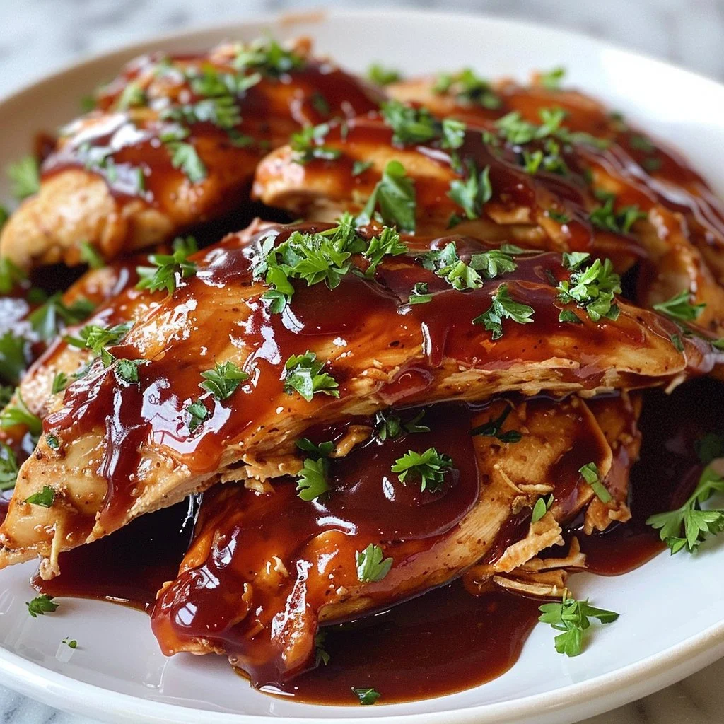Sweet Baby Ray’s Crockpot Chicken