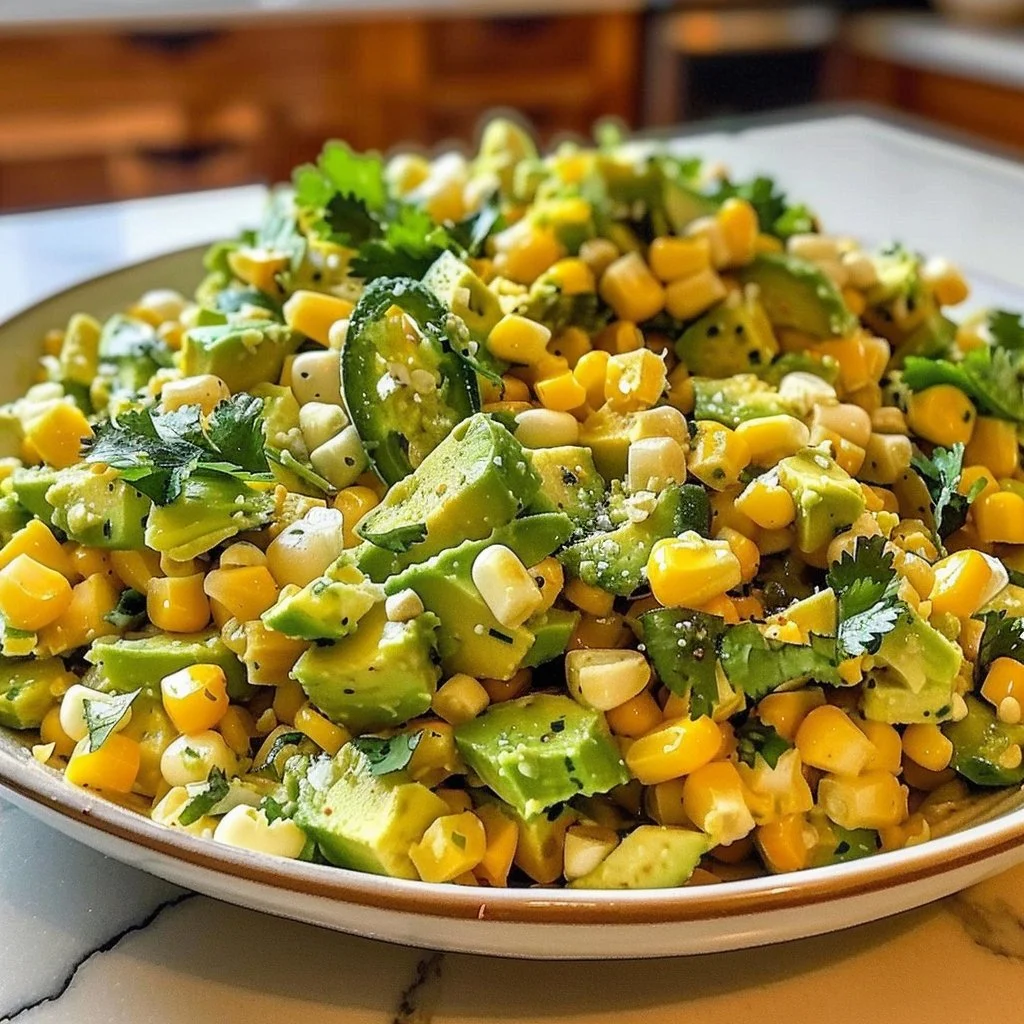 Home Page 8 Sweet Corn Avocado Salad